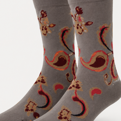 Detail view of Pavia dress socks by URBBANA