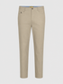 Tamborine brownish-beige slim-fit chinos shown from the front.
