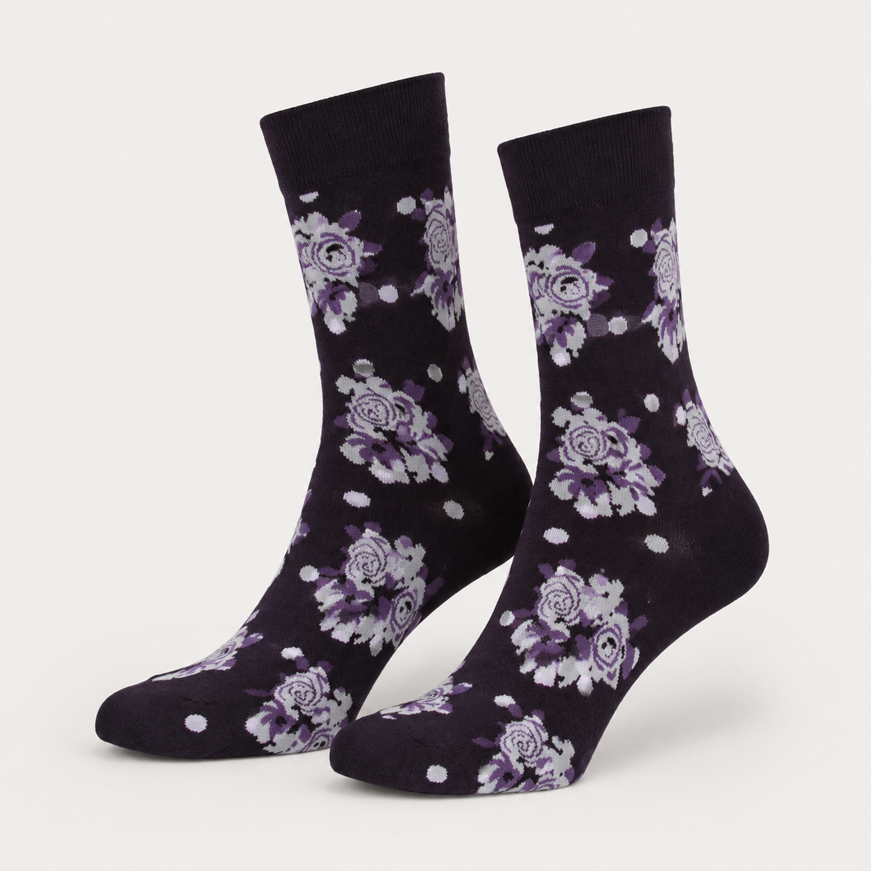 Xavier dress socks by URBBANA on a light grey studio background