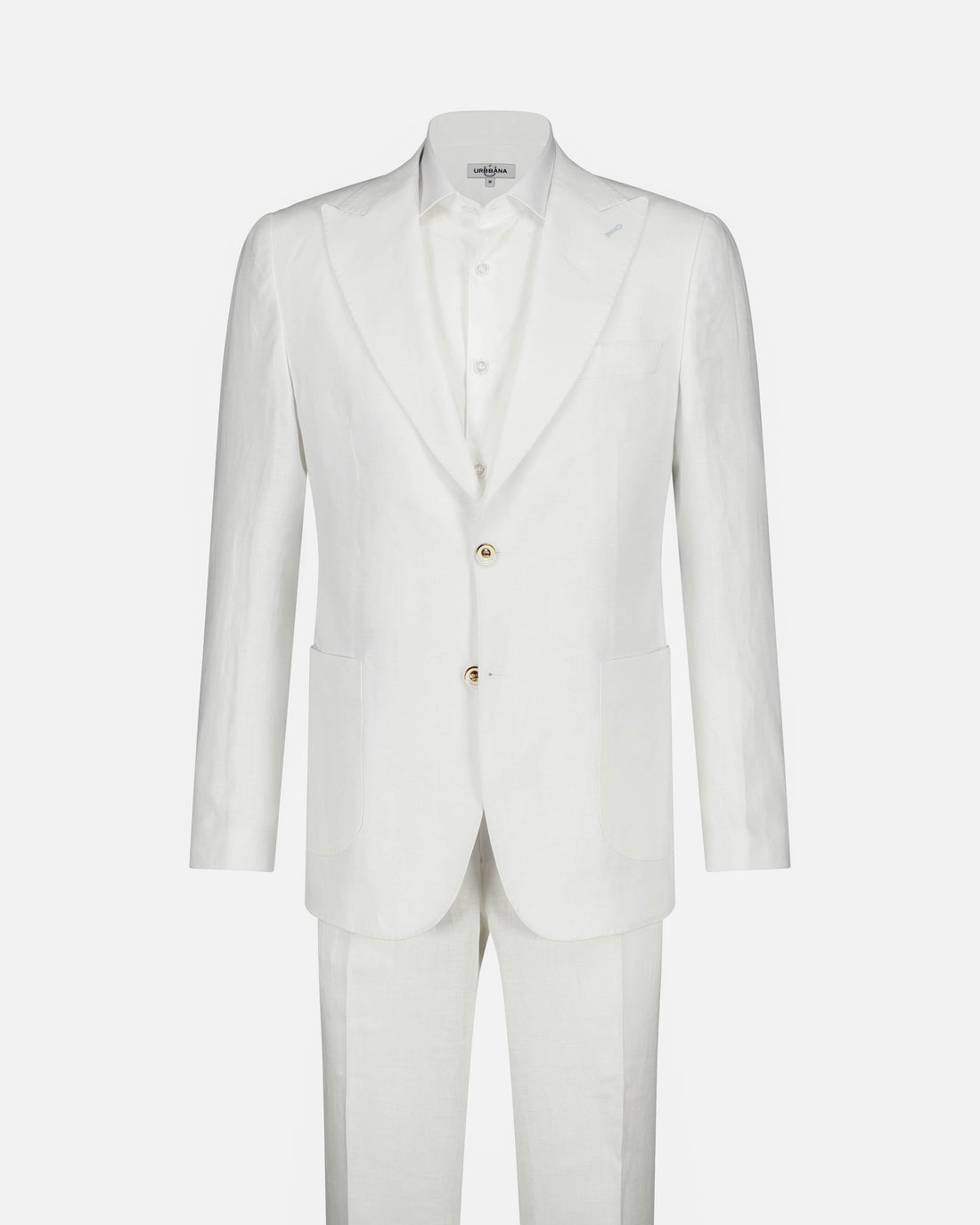 Sonny Linen Suit - White - URBBANA Suiting – Timeless Elegance