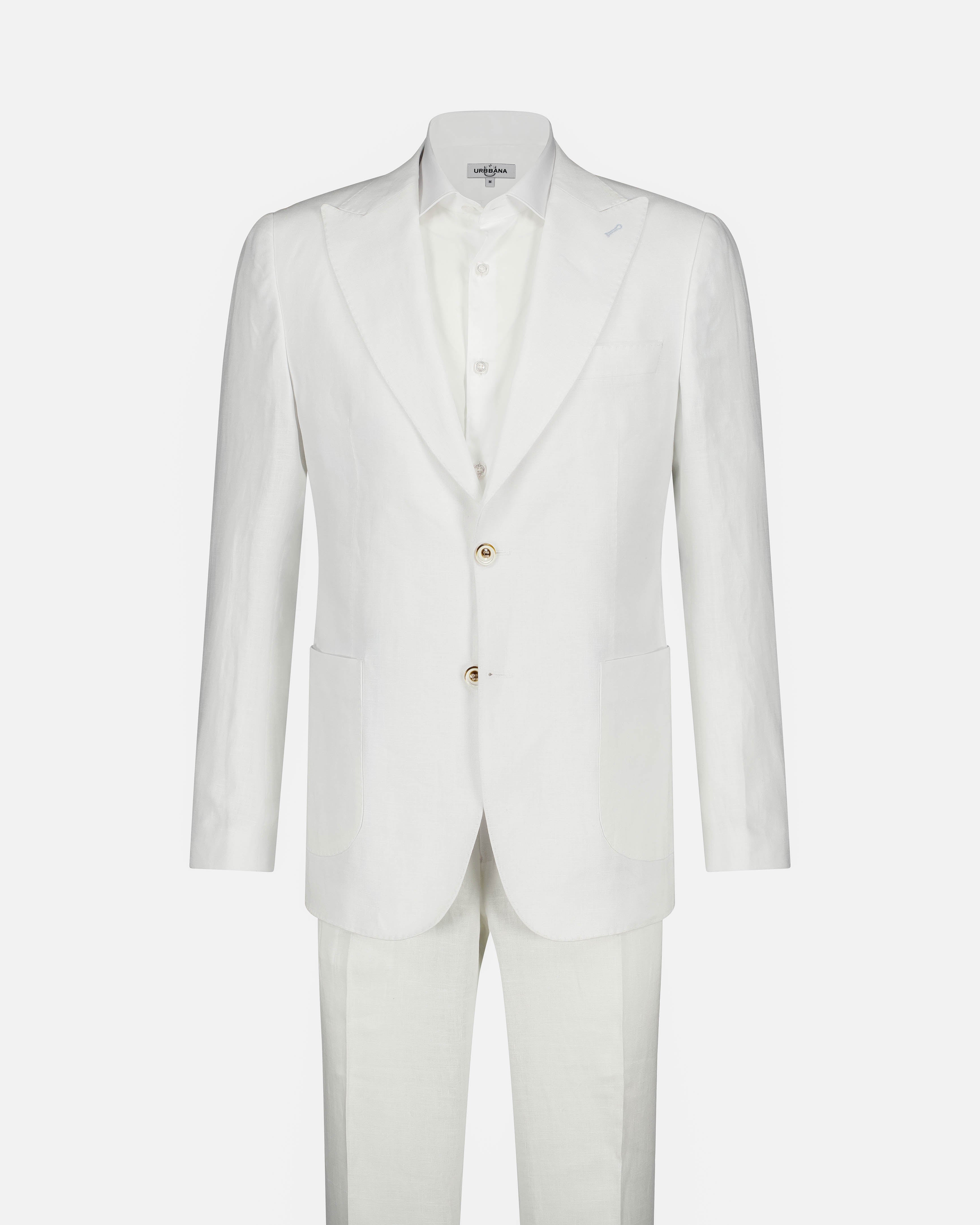 Sonny Linen Suit - White