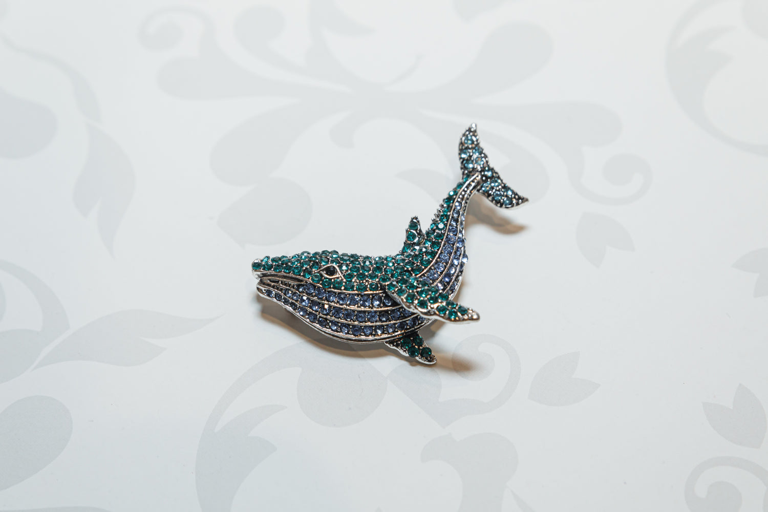 Blue Whale Lapel Pin - Lapel Pin by Urbbana