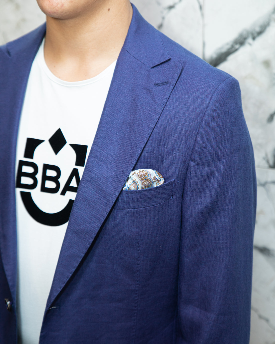 The Frankie Linen Jacket - Purple Jacket by Urbbana