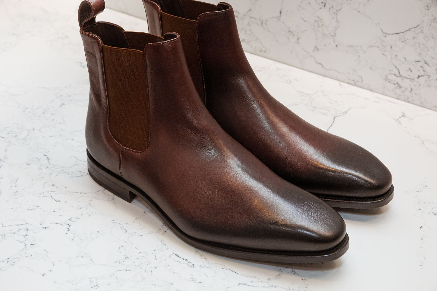 Burgundy Chelsea Boots - Boots by Urbbana