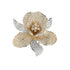 Embellished Floral Lapel Pin by  Urbbana - elegant lapel