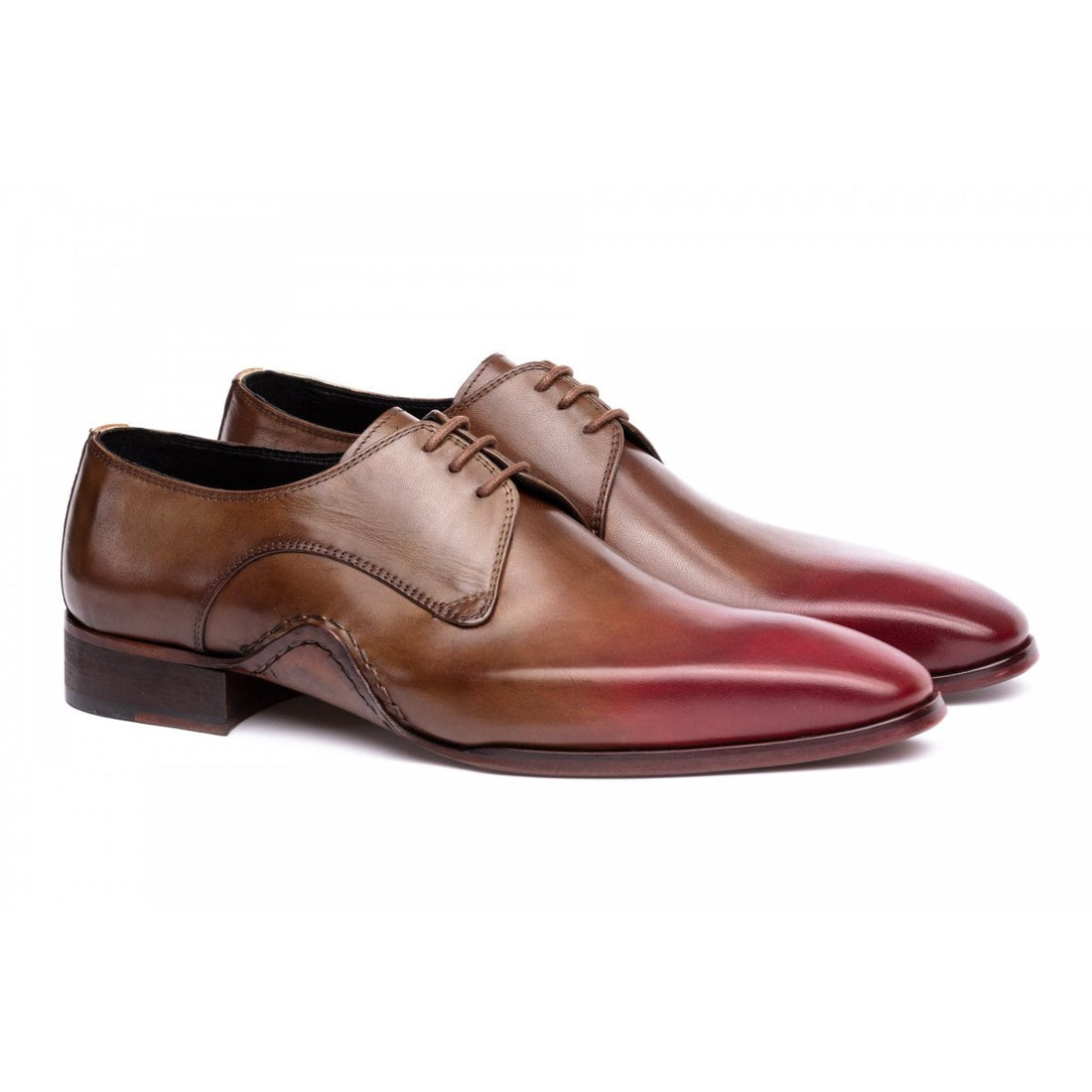 Natural Cherry Burgundy Patina - Stylish Shoes by Urbbana