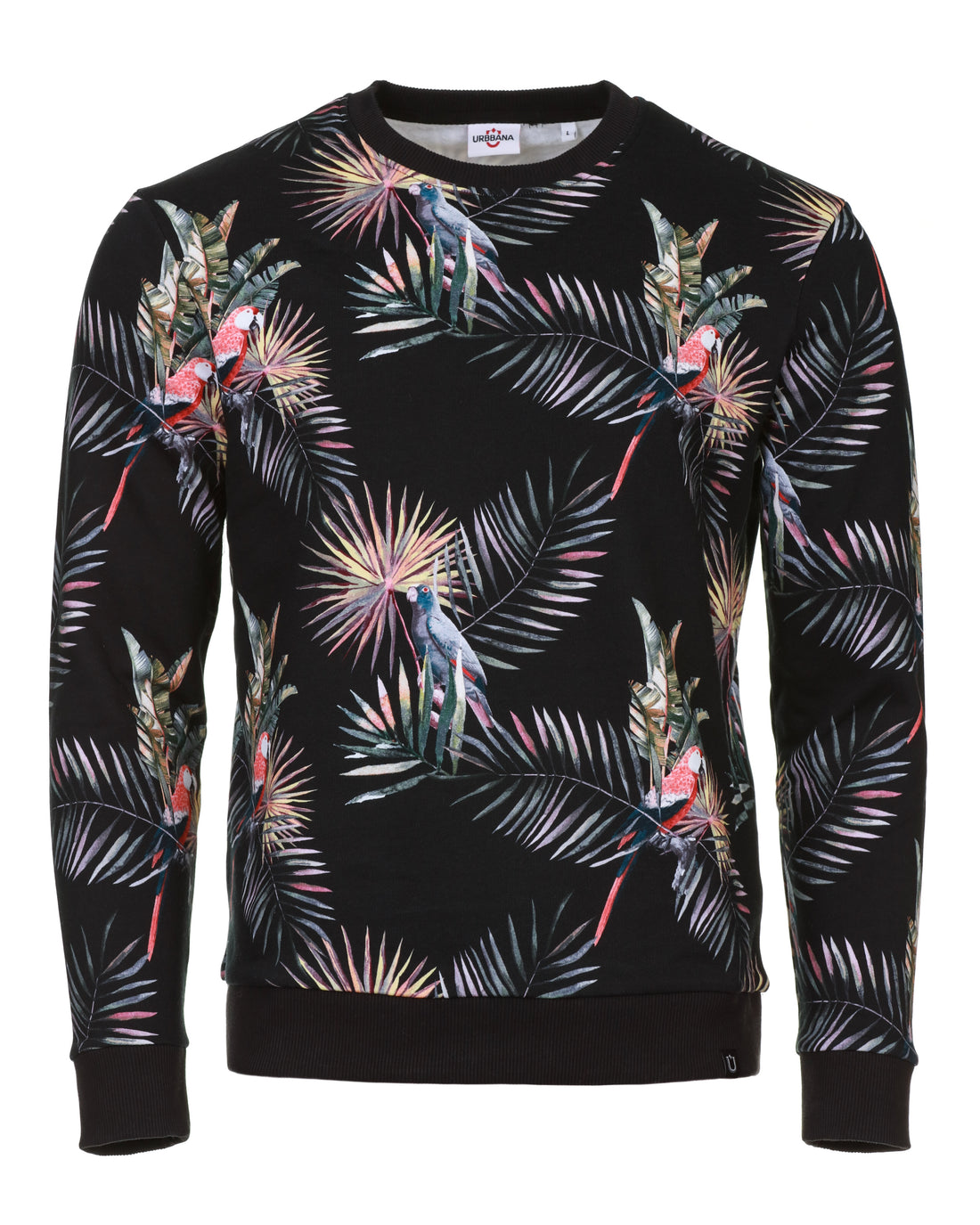 Tropical Jumper - Black - Sweater by Urbbana