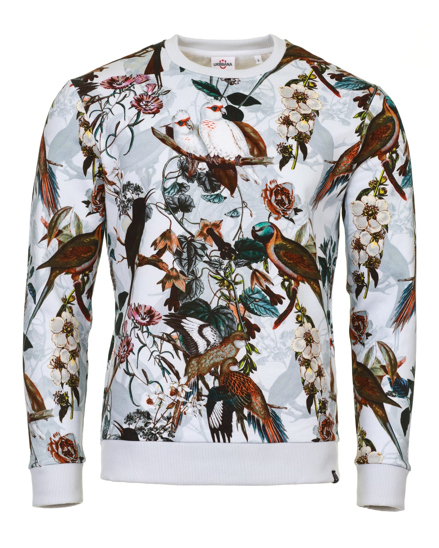 Garden Jumper - White - Sweater by Urbbana