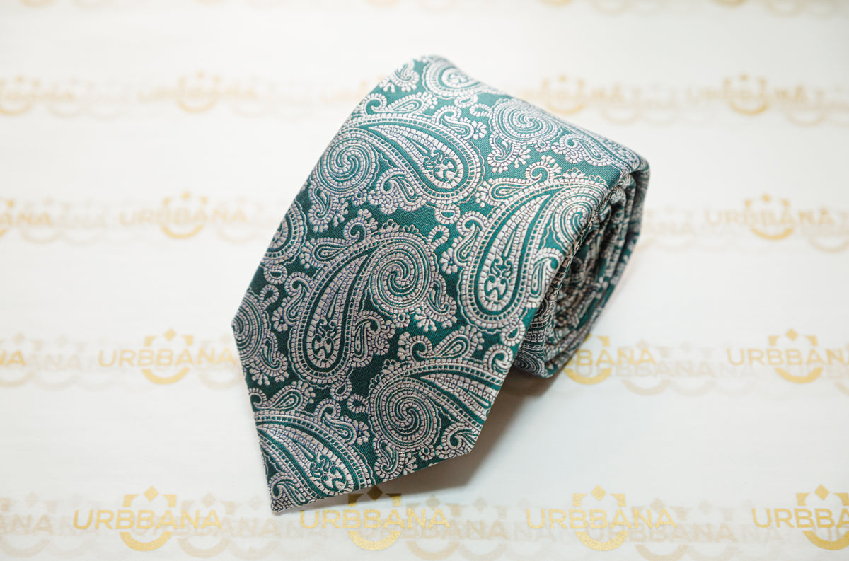 The Zuma Silk Tie - Made in Italy - URBBANA Handmade Luxury Silk Ties