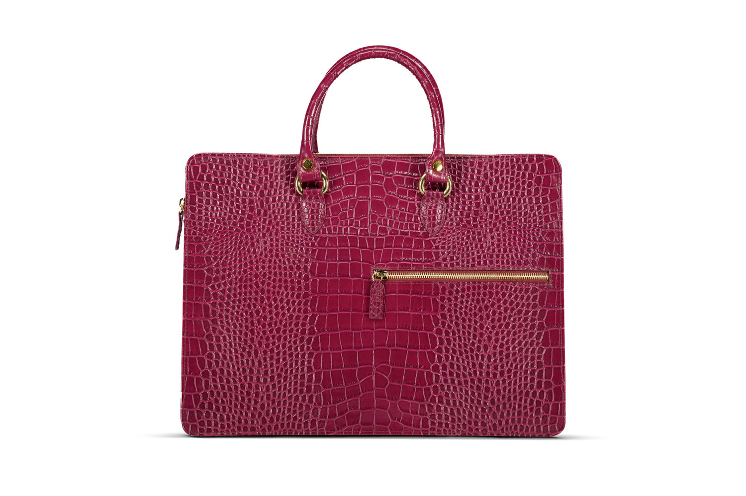 The Luna Briefcase - Cherry Red - Bags by Urbbana