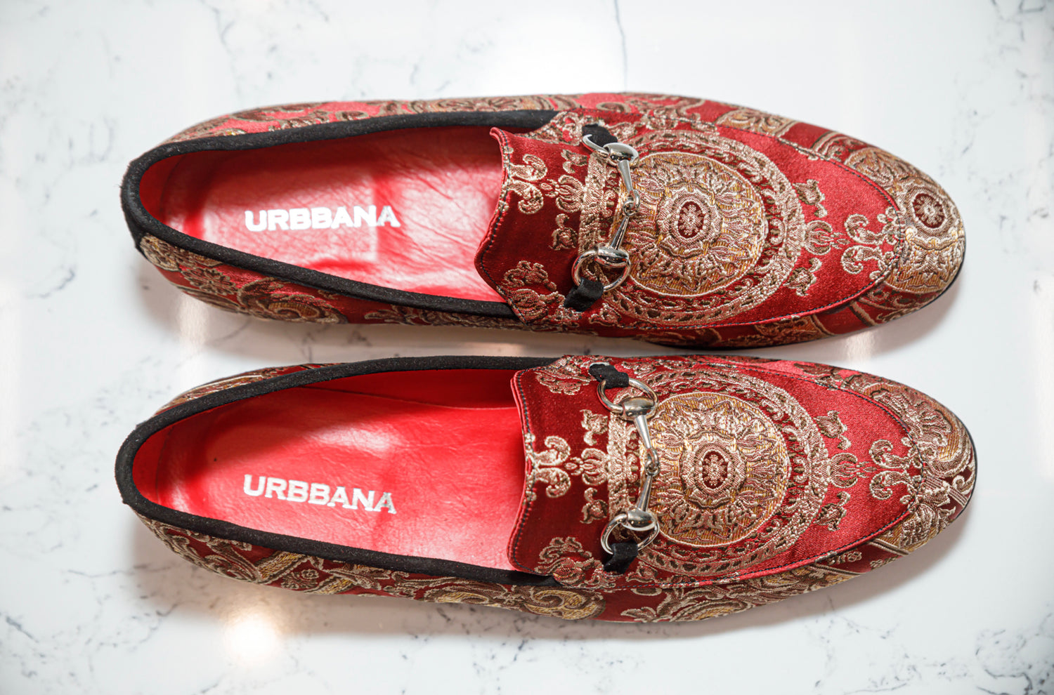 The Baroque Loafers - Red