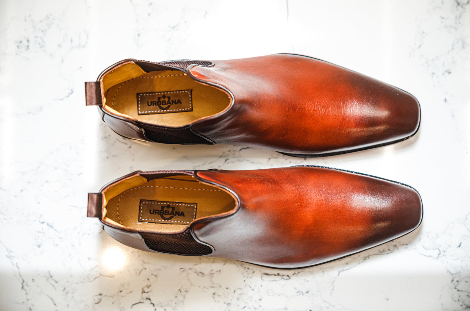 The Don Chelsea Boots - Cognac - Boots by Urbbana