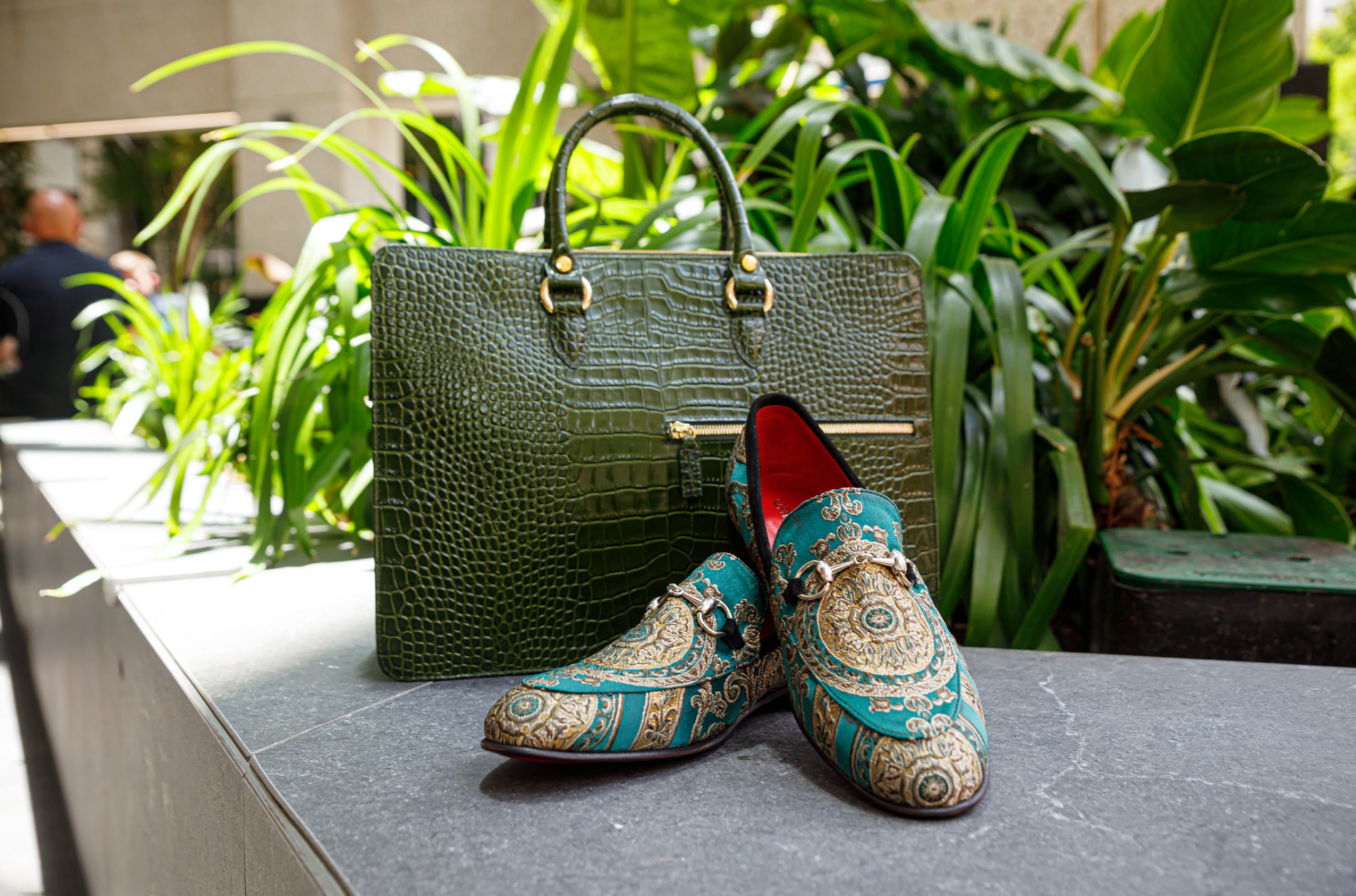 The Baroque Loafers - Green