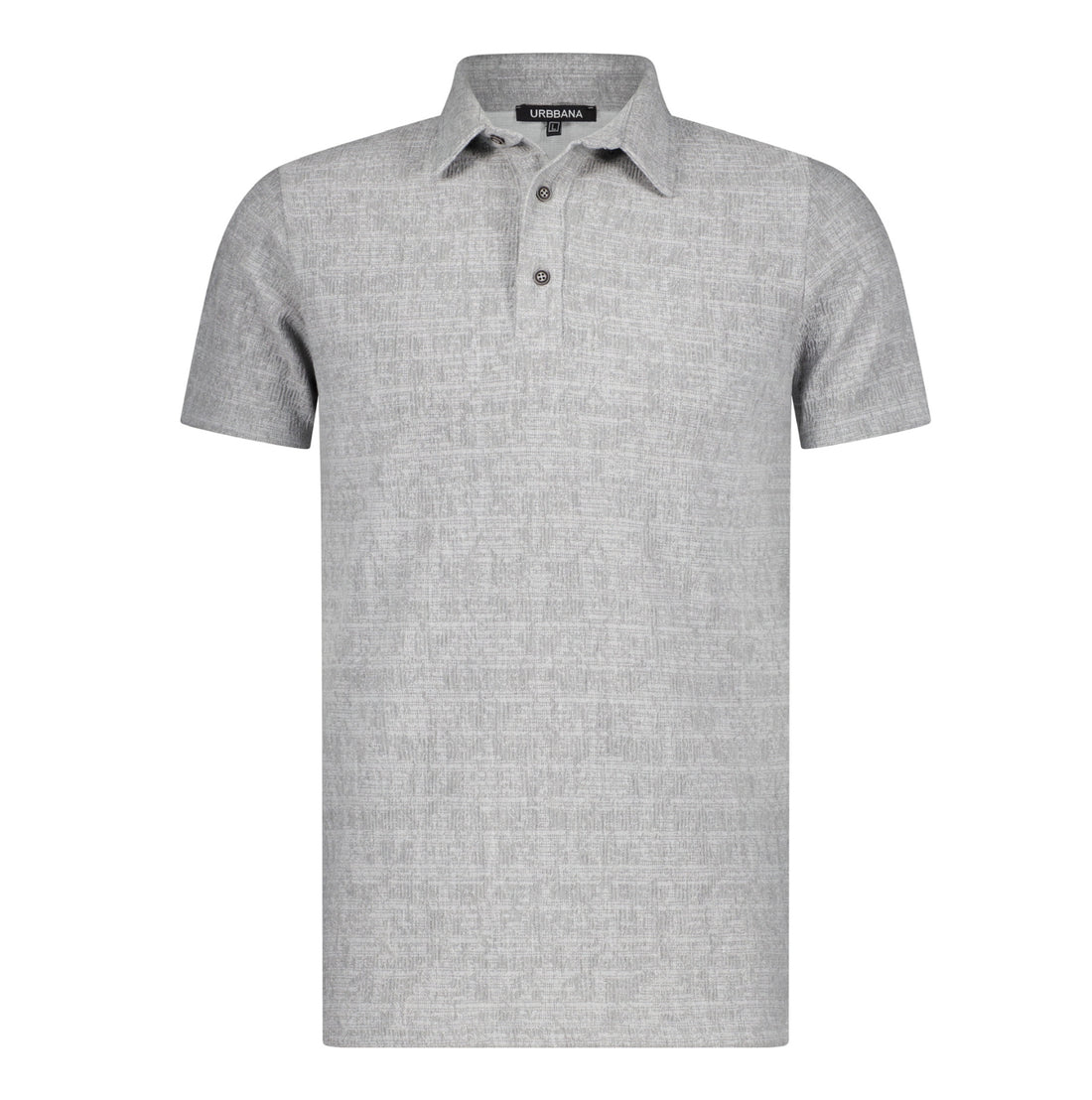 The Palermo Knitted Polo Shirt - Grey
