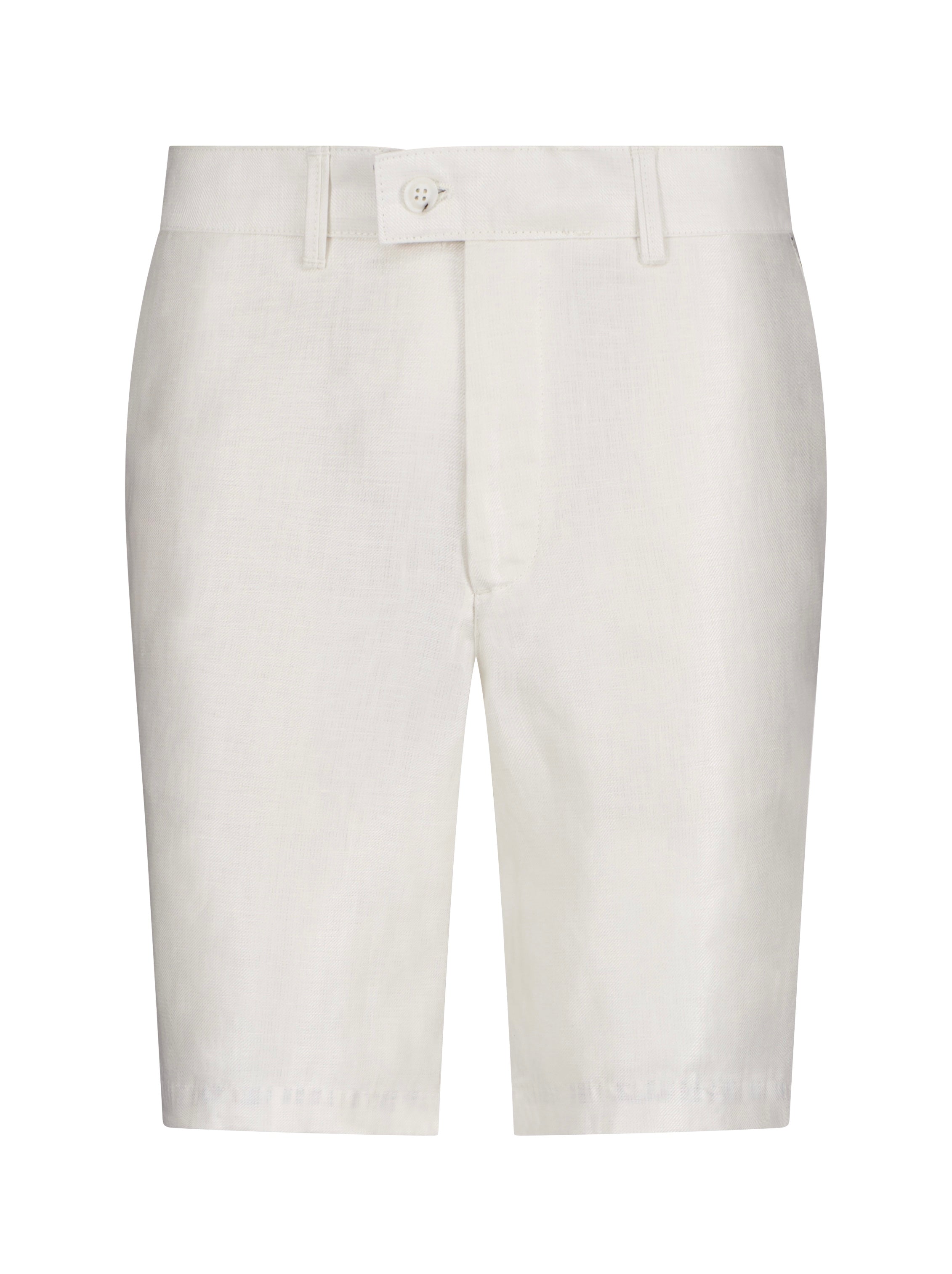 The Nuno Linen Shorts - White -  by Urbbana