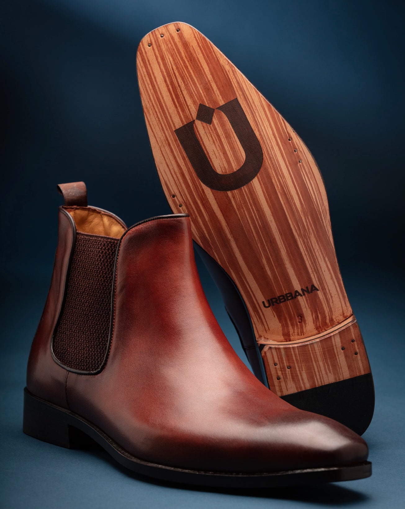 The Don Chelsea Boots - Cognac - Boots by Urbbana