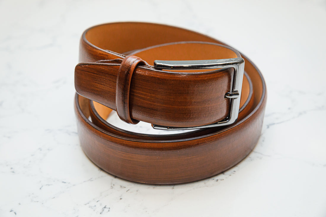 The Patina Belt - Cognac Brown - Belt by Urbbana