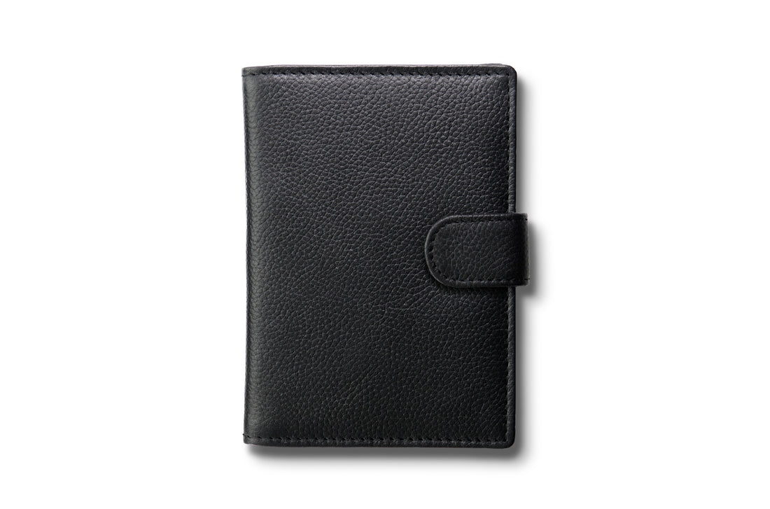 The Passport Wallet - Black -  by Urbbana