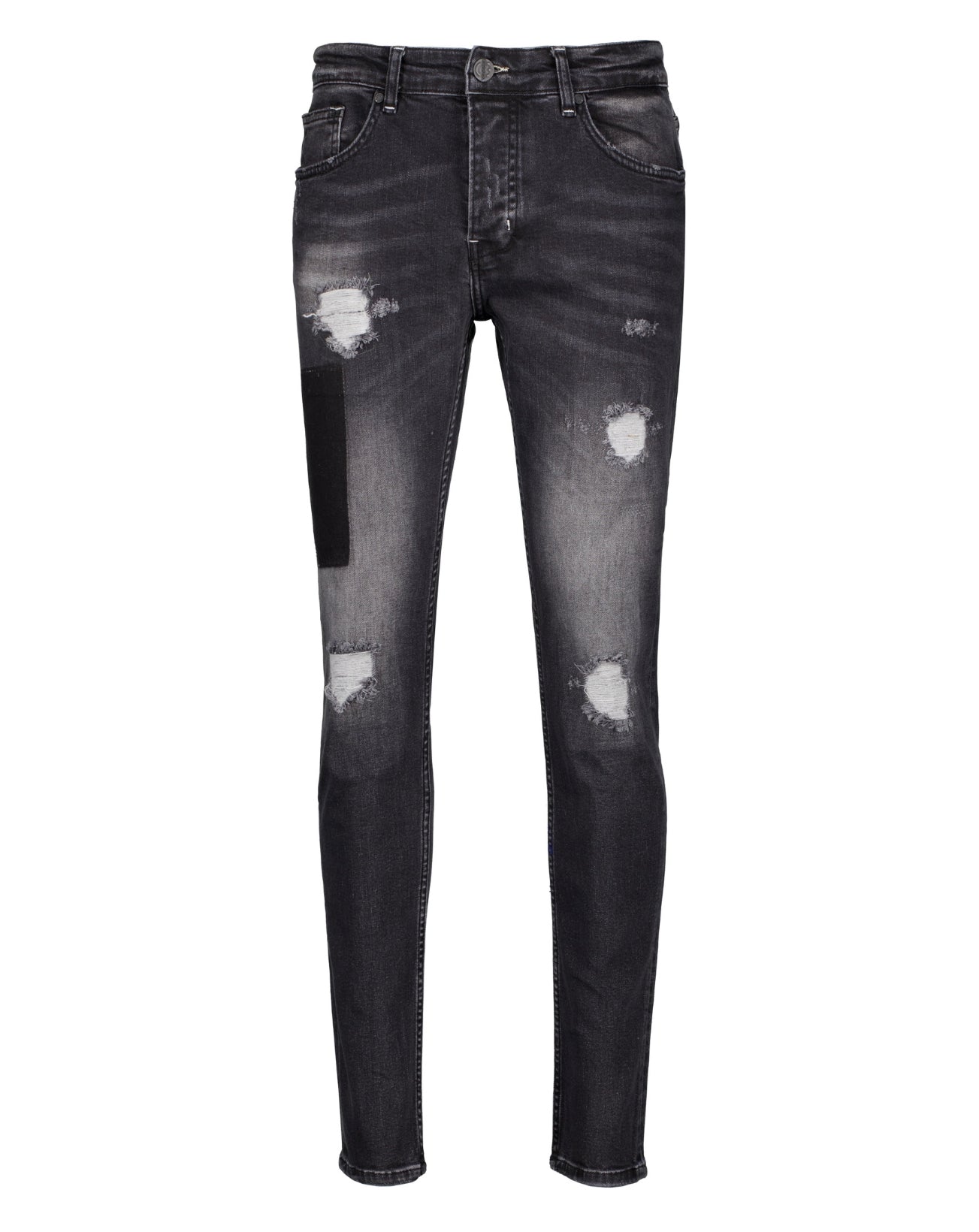 The Lazio Grey Ripped Jeans - Jeans by Urbbana