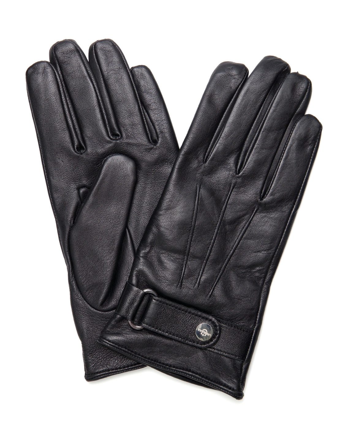 Lambskin Leather Gloves - Black Classic - Gloves by Urbbana