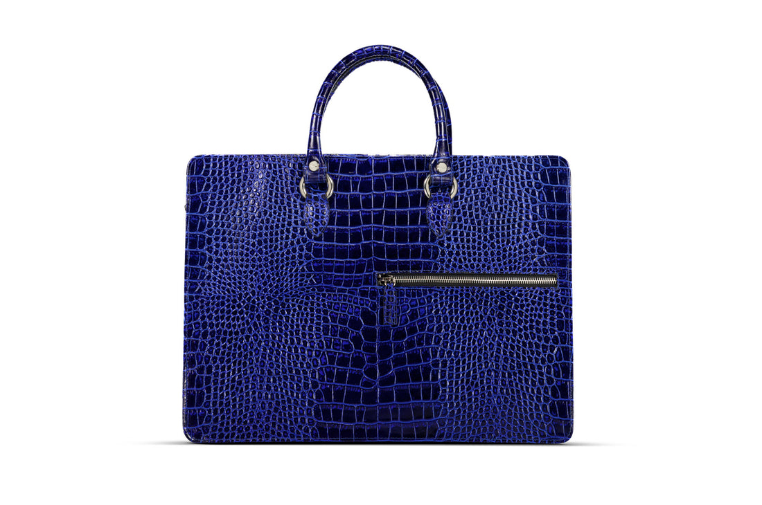 The Luna Briefcase - Royal Blue - Bags by Urbbana