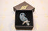Embellished Owl Lapel Pin - Blue - Lapel Pin by Urbbana