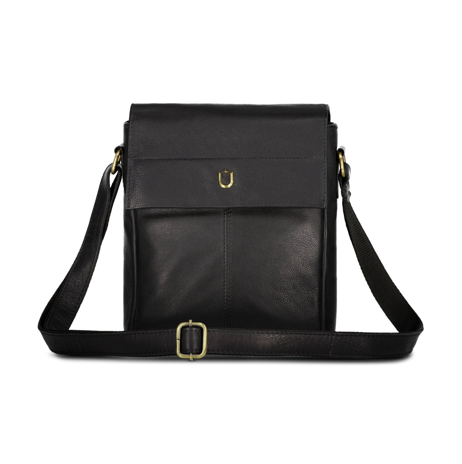The Mini Messenger Bag - Black - Bags by Urbbana