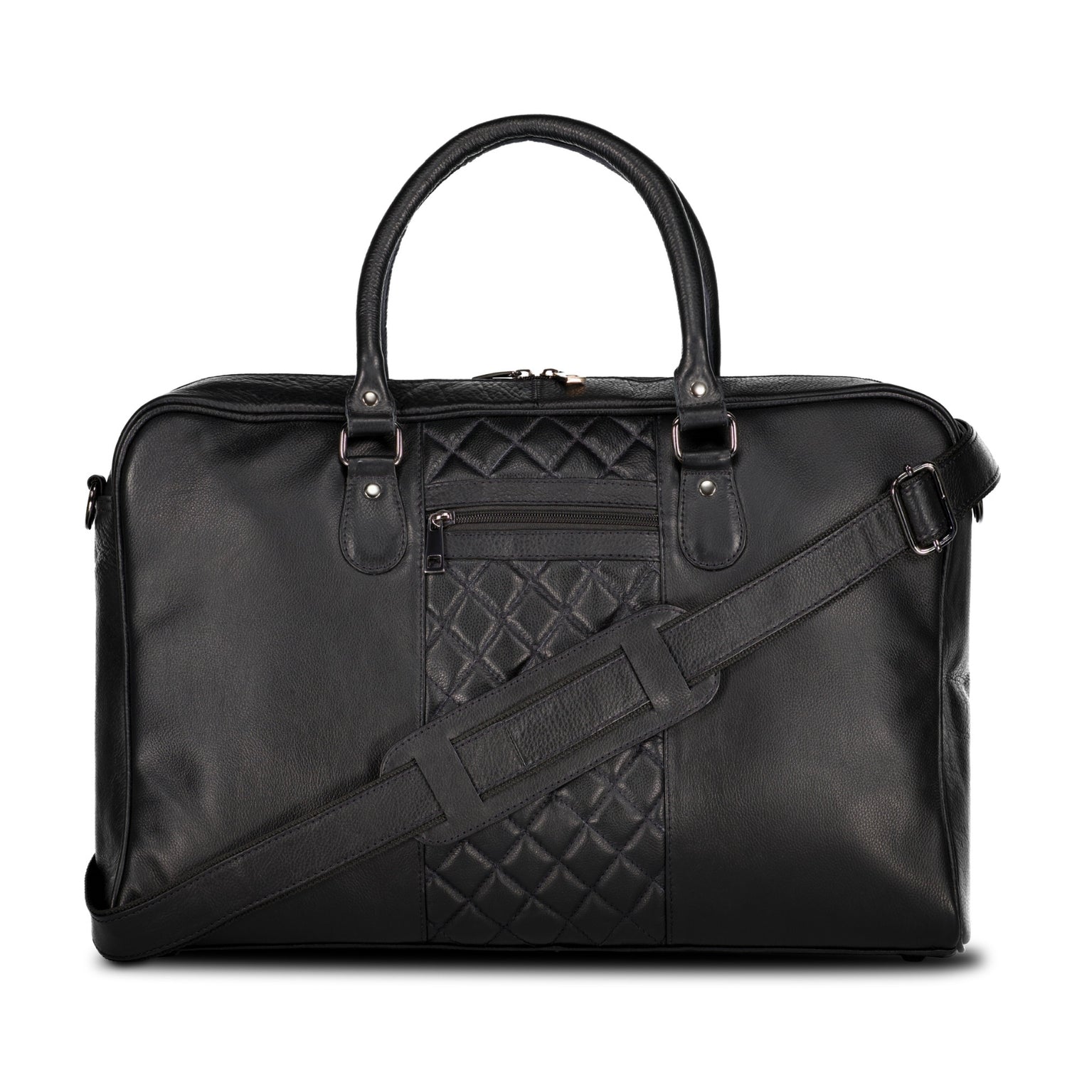 The Vincenza Weekend Bag - Black - Bags by Urbbana