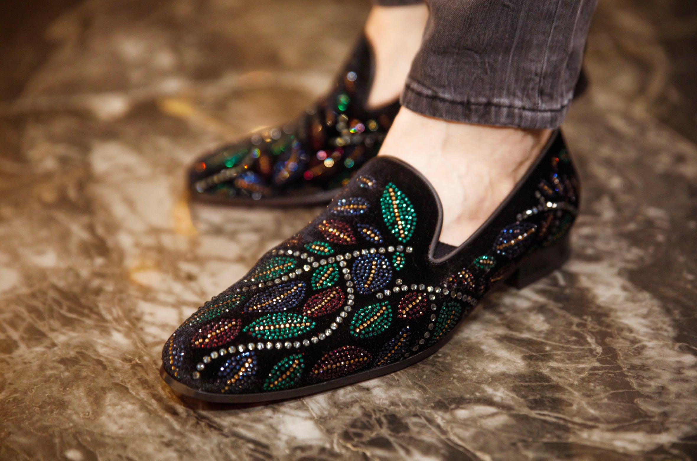 The Diamond Leaf Loafers - Loafers by Urbbana