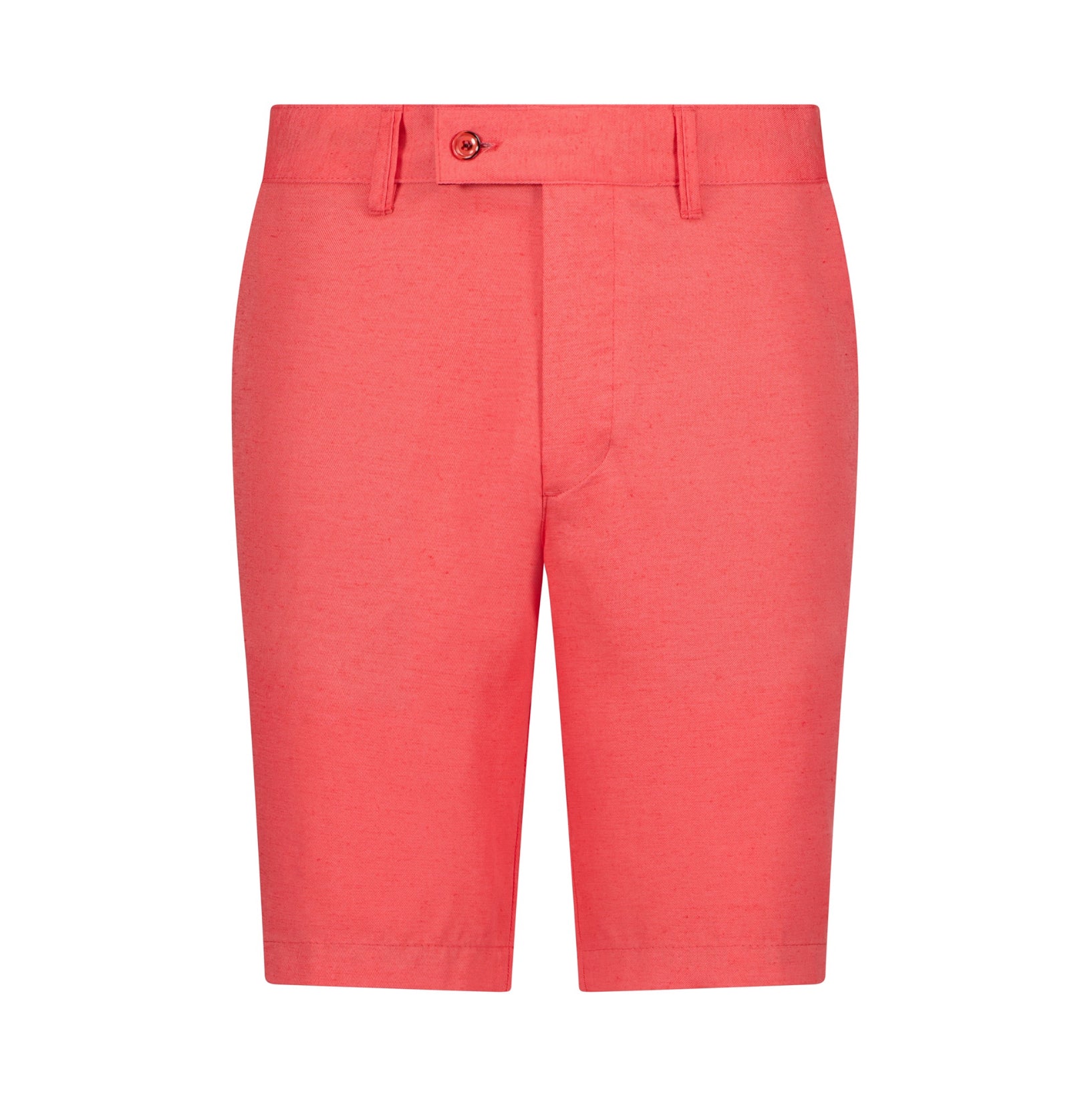 The Dante Linen Shorts - Coral