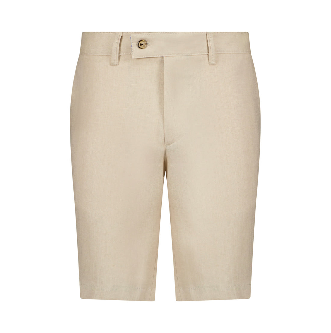 The Dante Linen Shorts - Beige