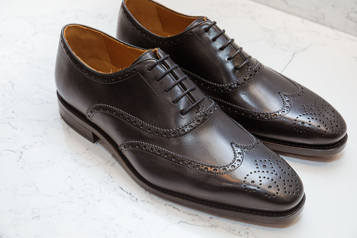 Black Brogues - Brogues by Urbbana