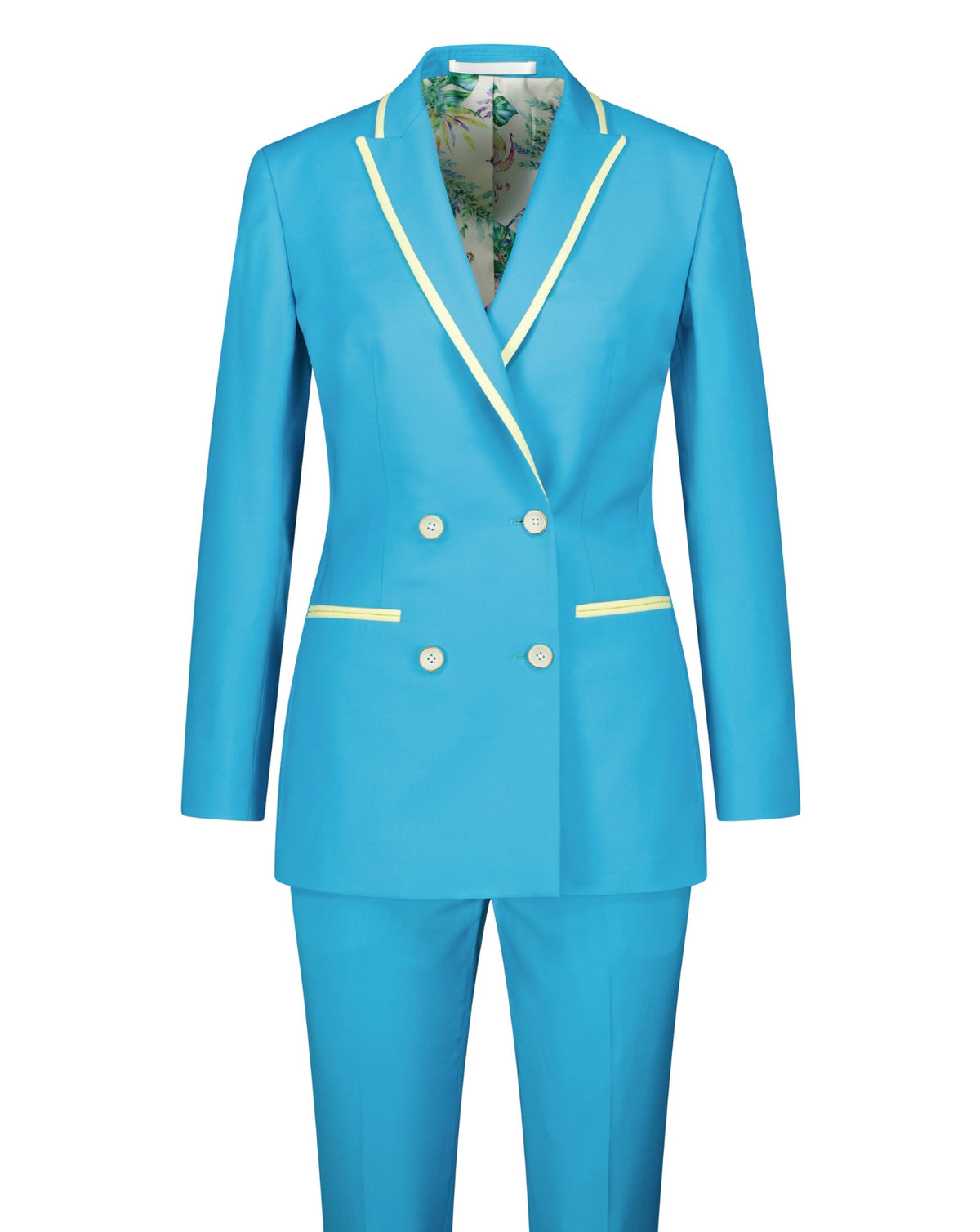 The Aquina Suit - Blue - Jacket by Urbbana