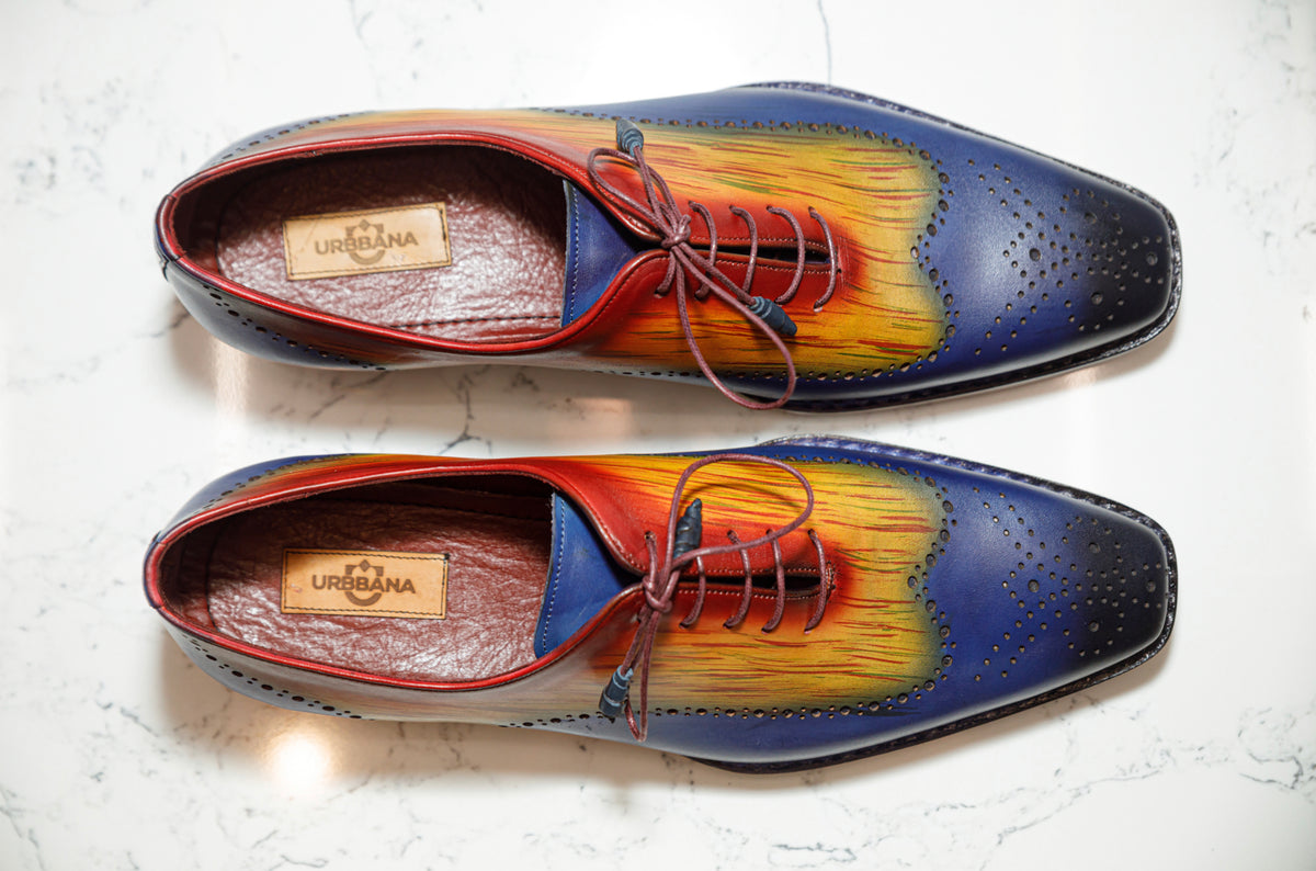 The Juno Patina Shoes - Brogues by Urbbana